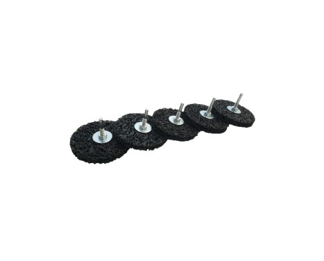 Cleaning disc set 100 mm - 5 pieces - drill connection, Image 2