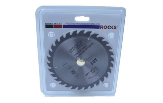 Rooks Circular saw blade for wood 165x20 mm, thickness 2.2 mm, 30t