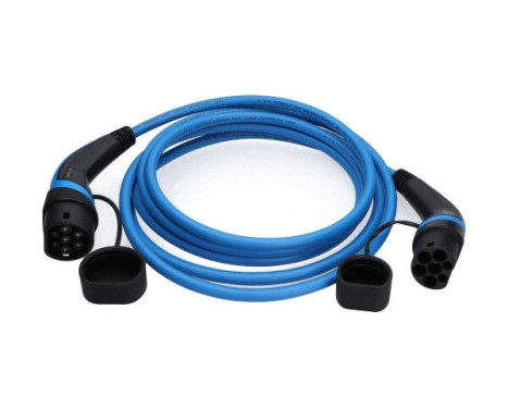 Charging cable, electric vehicle Type 2