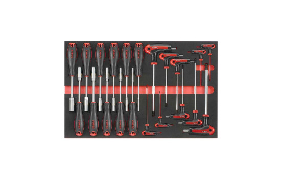 21-piece hexagon wrench set and hexagon ball wrench set (EVA)