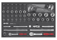 Sonic Combination Set 3/8" and 1/2" SFS-M 71-piece
