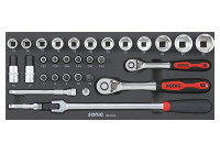 Sonic Combination Set 3/8" SFS-XS 31-piece