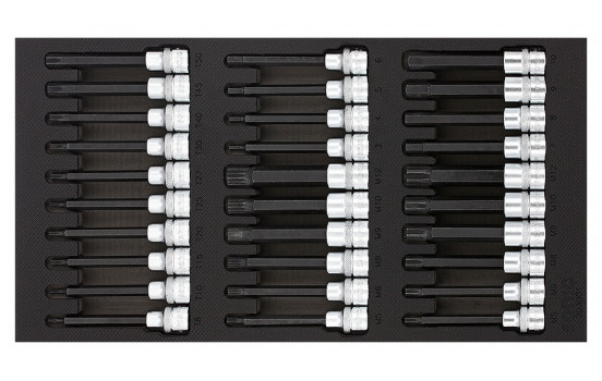 Sonic Socket and Bit socket set 3/8", SFS 1/3 30-piece