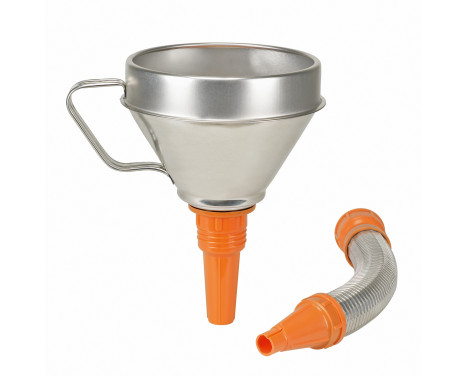 Pressol funnel 160mm with metal spout