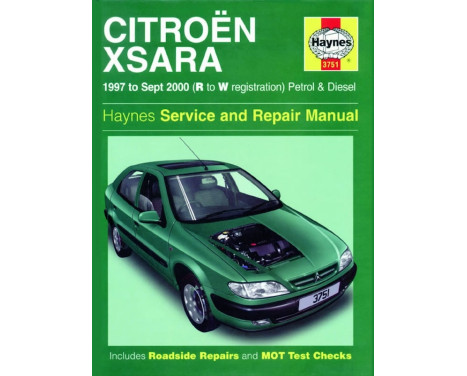 Haynes Workshop manual Citroën Xsara gasoline & Diesel (1997-Sept 2000)