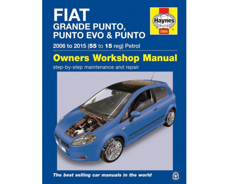 Haynes Workshop manual Fiat Grande Punto, Punto Evo & Punto petrol (2006-2015)
