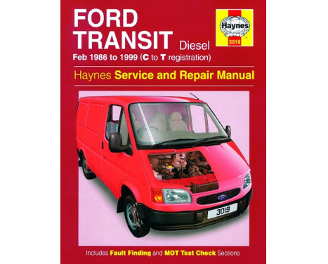 Haynes Workshop manual Ford Transit Diesel (Feb 86 - 99) C to T