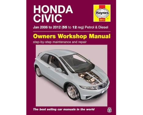 Haynes Workshop manual Honda Civic (Oct 2005 -2012)