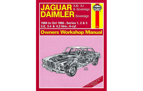 Haynes Workshop manual Jaguar XJ6, XJ & Daimler Sovereign (1968-1986)