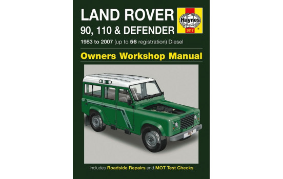 Haynes Workshop manual Land Rover 90, 110 & Defender diesel (1983-2007)