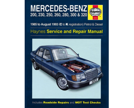 Haynes Workshop manual Mercedes-Benz 124 petrol & diesel (1985-Aug 1993)