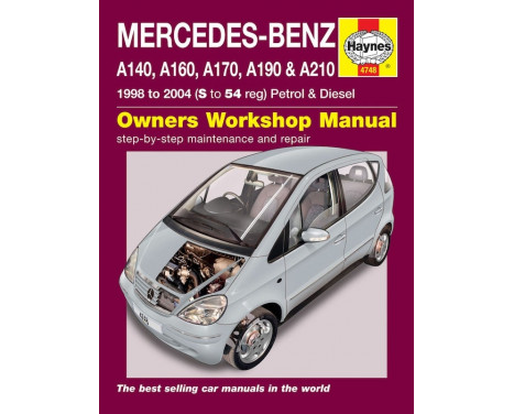 Haynes Workshop manual Mercedes-Benz A-Class petrol & diesel (1998-2004)