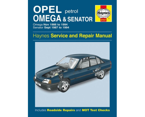 Haynes Workshop manual Opel Omega & Senator petrol (1986-1994)