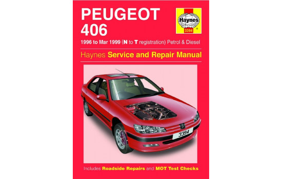 Haynes Workshop manual Peugeot 406 petrol & diesel (1996-1999)