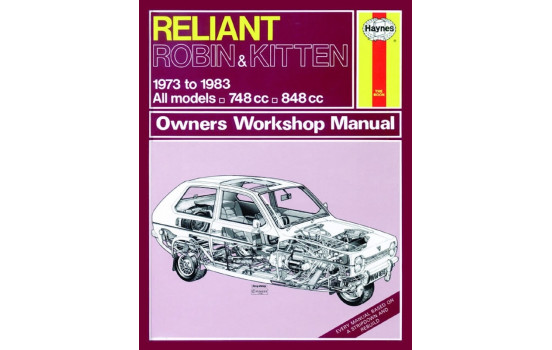 Haynes Workshop manual Reliant Robin & Kitten (1973-1983) classic reprint