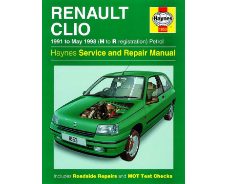 Haynes Workshop manual Renault Clio petrol (1991-1998)