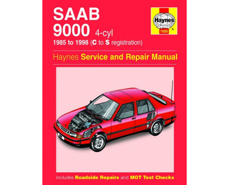 Haynes Workshop manual Saab 9000 (4-cyl) (1985-1998)