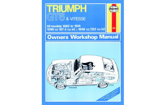 Haynes Workshop manual Triumph GT6 & Vitesse (1962-1974) Classic reprint