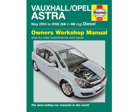 Haynes Workshop manual Vauxhall / Opel Astra diesel (May 2004-2008)