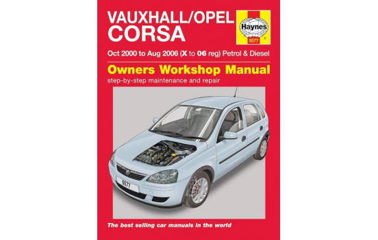 Haynes Workshop manual Vauxhall / Opel Corsa gasoline & Diesel (Oct 2000-2006)