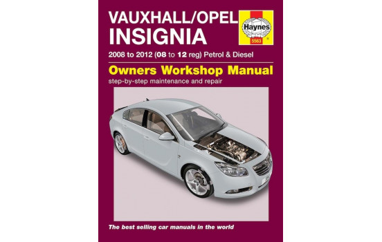 Haynes Workshop manual Vauxhall / Opel Insignia gasoline & diesel (2008-2012)