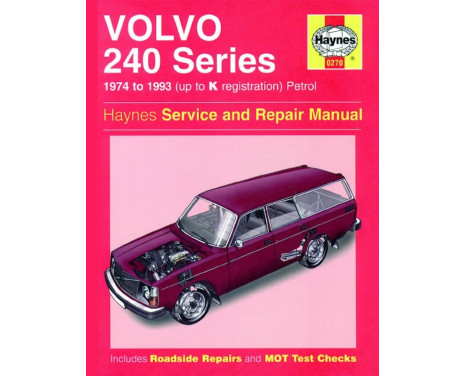 Haynes Workshop manual Volvo 240 Series petrol (1974-1993)