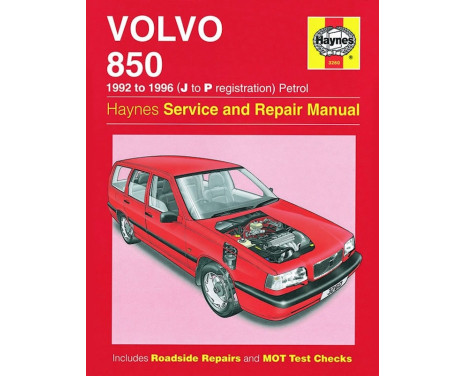 Haynes Workshop manual Volvo 850 petrol (1992-1996)