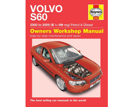 Haynes Workshop manual Volvo S60 gasoline & Diesel (2000-2009)