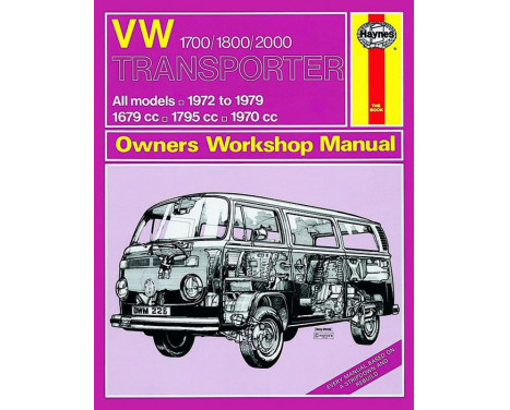 Haynes Workshop manual VW Transporter 1700, 1800 & 2000 (1972-1979) classic reprint