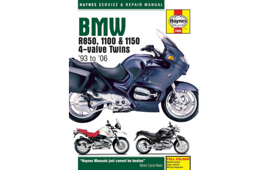 BMW R850, 1100 & 11504 valve Twins (93 - 06)