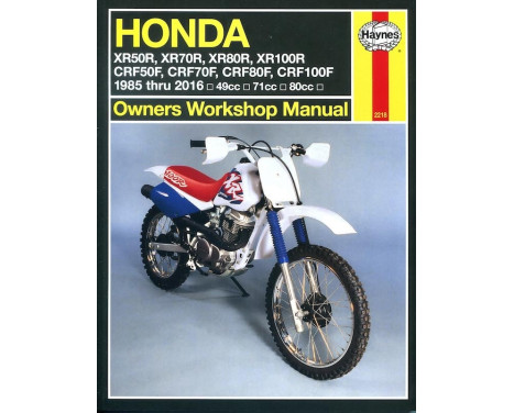 Honda XR50 / 70/80 / 100R & CRF50 / 70/80 / 100F (85 - 16)