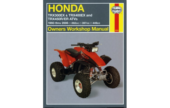 HondaTRX300EX, TRX400EX & TRX450R / ER ATVs (93 - 14)