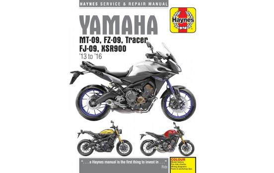 Yamaha MT-09, FZ-09, Tracer FJ-09 & XSR900 (13 - 16)