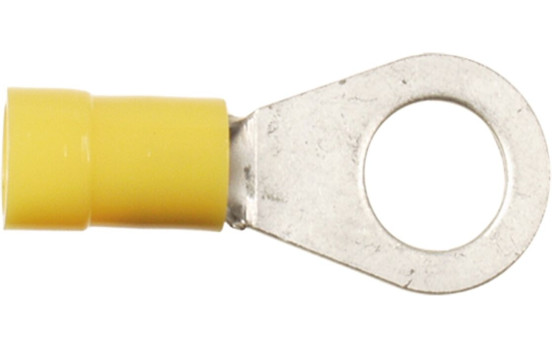 Ring Cable Lug Yellow 4.0 - 6.0mm² / Width 4.0 mm (100 pieces)