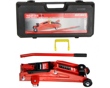 Carpoint Mobile Garage Jack 2 Tons in Case