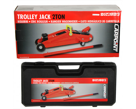 Carpoint Mobile Garage Jack 2 Tons in Case, Image 4