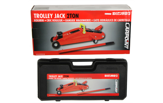 Carpoint Mobile Garage Jack 2 Tons in Case, Image 4