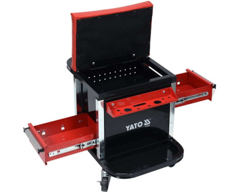 Yato workshop stool with tool box, Image 3