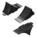 Black plastic wheel chock incl. flat holder, Thumbnail 3