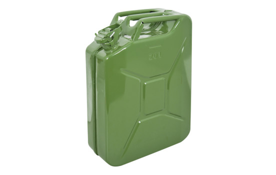 Jerrycan 20l green metal TüV / GS
