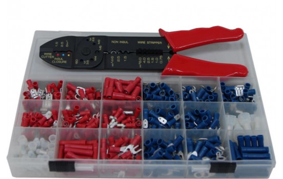 Assortment Cable lugs (540-Piece) + Tang