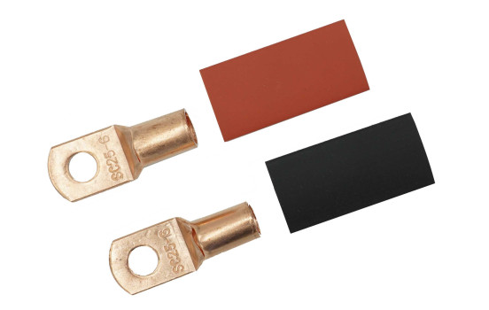 AUDIO SYSTEM Copper Ring Cable Lug Cable Diameter: 16 mm², Hole Size: 6 mm