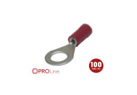 cable eye 0.5x1.5 red M6 (100 pieces) ACV PROLine