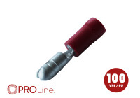 Cable lug 0.5x1.5mm red (100 pieces) ACV PROLine