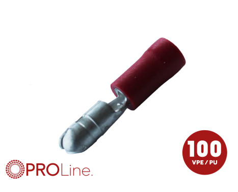 Cable lug 0.5x1.5mm red (100 pieces) ACV PROLine