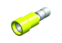 cable lug 5 pieces 4.0x6.0 yellow in blister