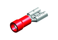 cable lug 5 pieces 4.8x0.8 red in blister