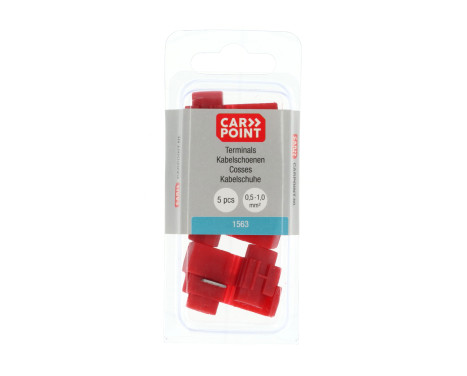 Carpoint Branch clamp 1563 Red 5 Pieces, Image 4