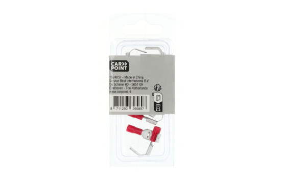 Carpoint Branch Flat Plug 561 Red 10 Pieces, Image 4