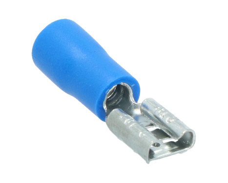 Carpoint Flat plug sleeve 742 Blue 4.8x0.5mm 10 Pieces